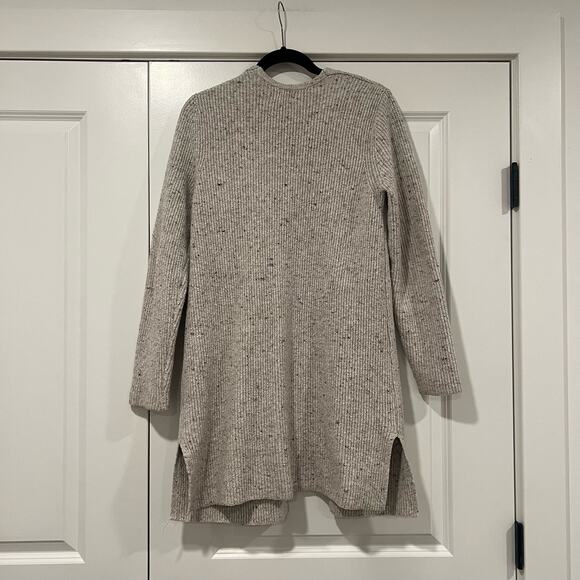 Old Navy Women's Tan Cotton Cardigan‎ Oversized Size Small - Picture 6 of 9